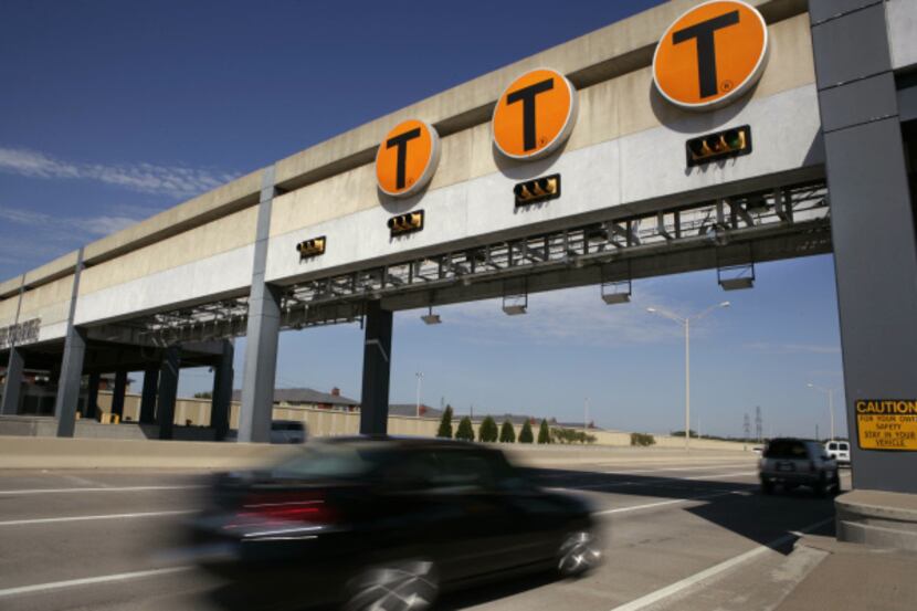 File photo of North Texas Tollway Authority gates.