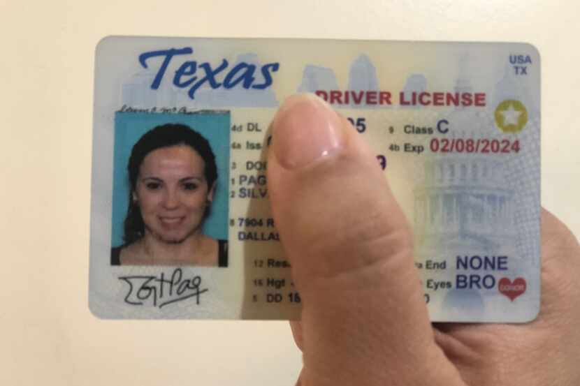 Una licencia de manejo de Texas deberá contar desde mayo de 2025 con una estrella blanca...