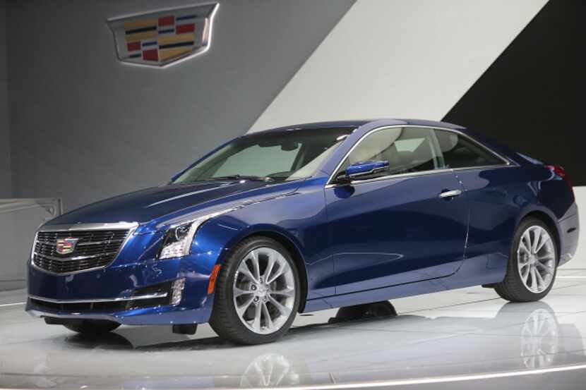 The Cadillac 2015 ATS compact luxury coupe was unveiled Tuesday in Detroit.