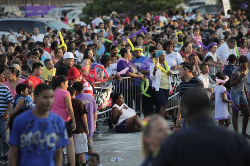 Thousands of people were in line by sunrise for free school supplies at last year's Mayor's...