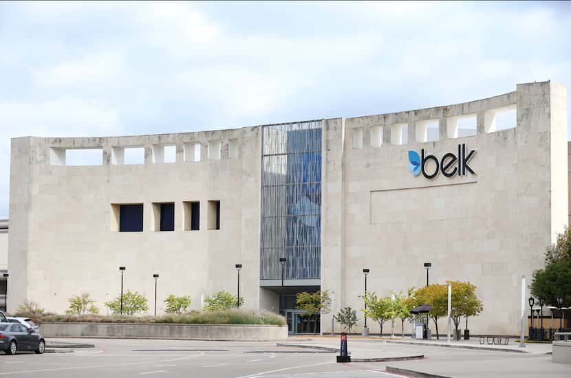 Exterior of the former Belk store, formerly Saks Fifth Avenue and formerly Marshall Fields,...