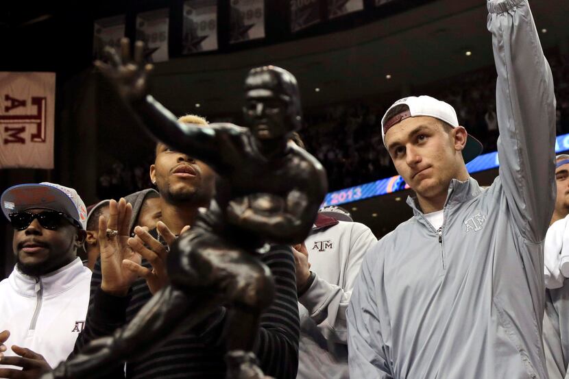 Texas A&M quarterback Johnny Manziel's life has been a whirlwind, of good times and...