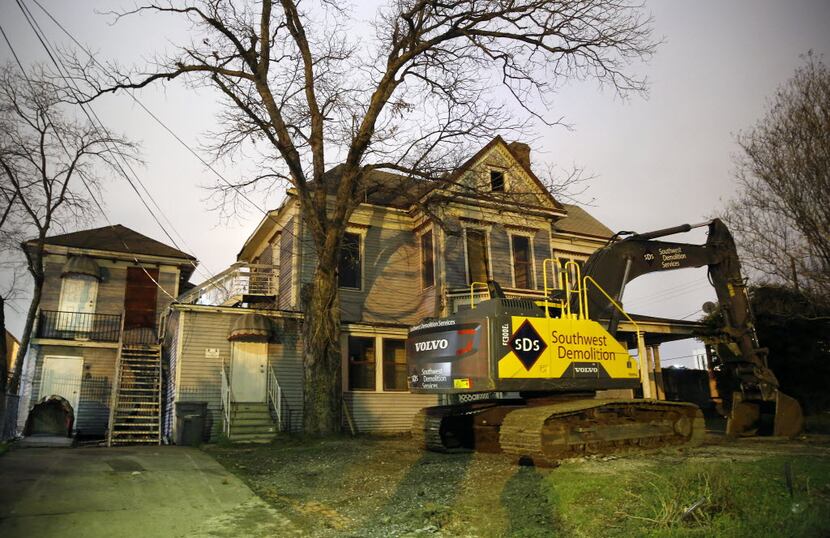 And this is what the house looked like as recently as January, when Time Warner had...