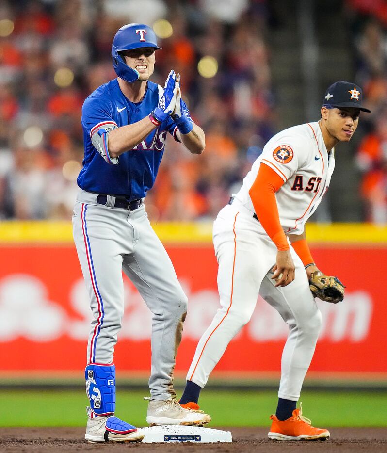 Thank God for Evan Carter': Rangers' 21-year-old savior does it again in Game  1 ALCS win