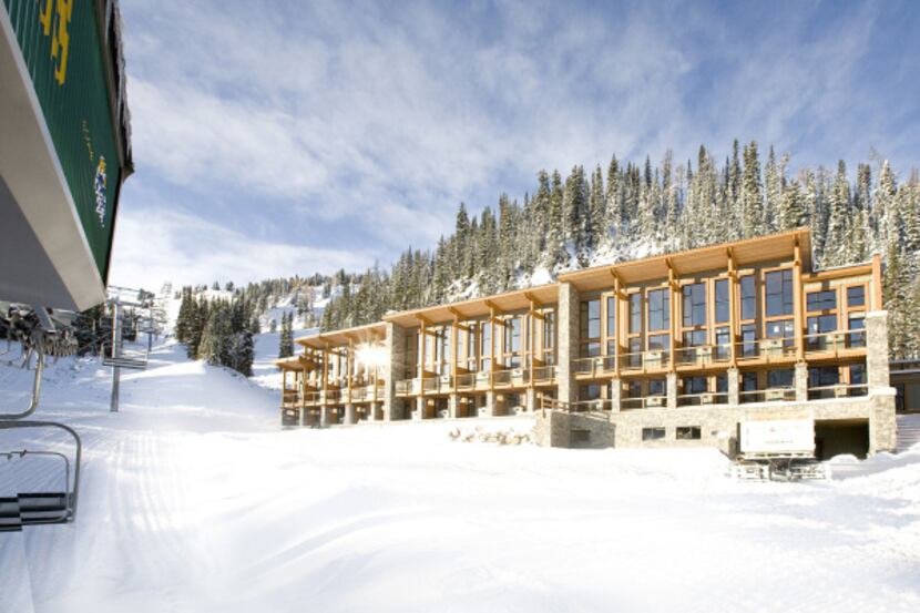 Because Sunshine Mountain Lodge is on the mountain, guests can be the first ones on the...