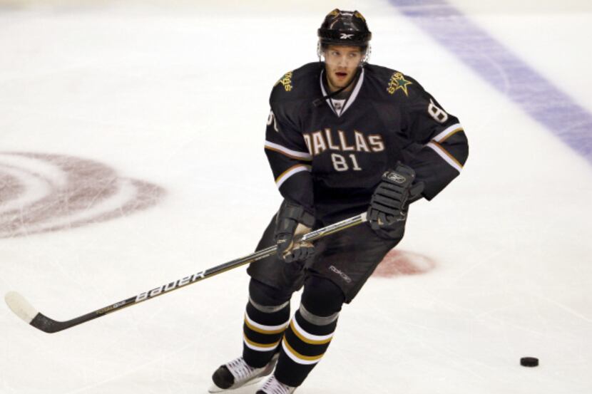 Young center Tomas Vincour (81) was promoted from the Texas Stars on Sunday, and coach Glen...