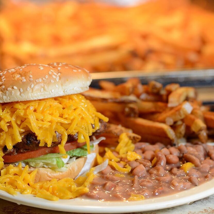 Denton Independent Hamburger Co. is known for its char-grilled burgers, pinto beans and...