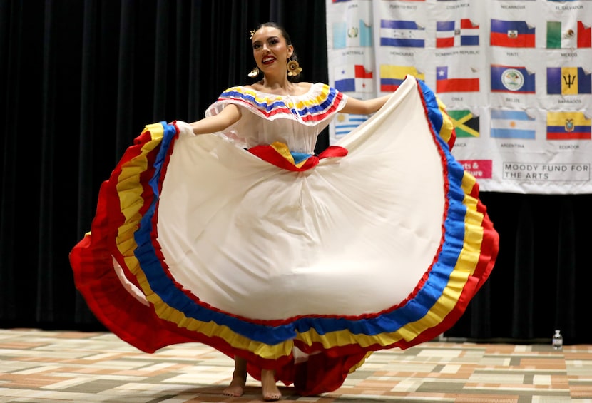 Ollimpaxqui Ballet Company shared the traditions behind dances such as Salsa, Merengue,...