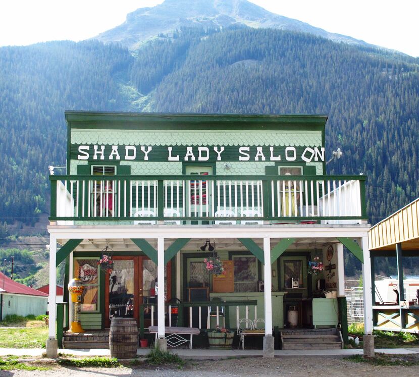 The Shady Lady Saloon is reminiscent of Old West times in Silverton, Colo.