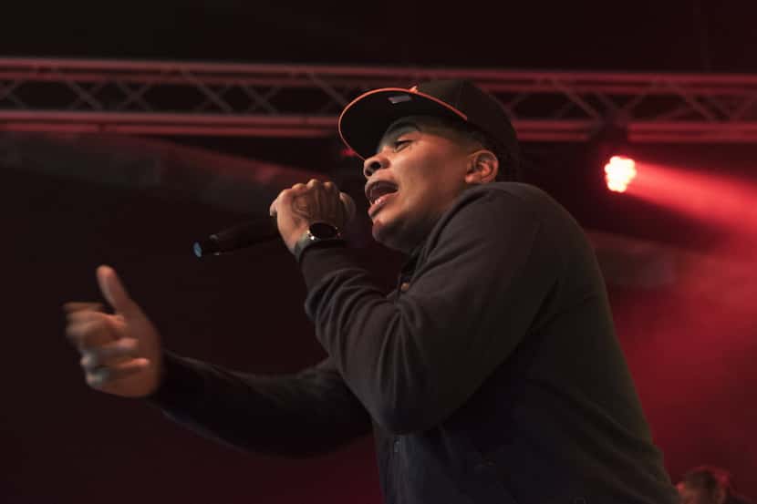 Rapper Kevin Gates performs to a large crowd at South Side Music Hall on Thursday, Dec. 3,...