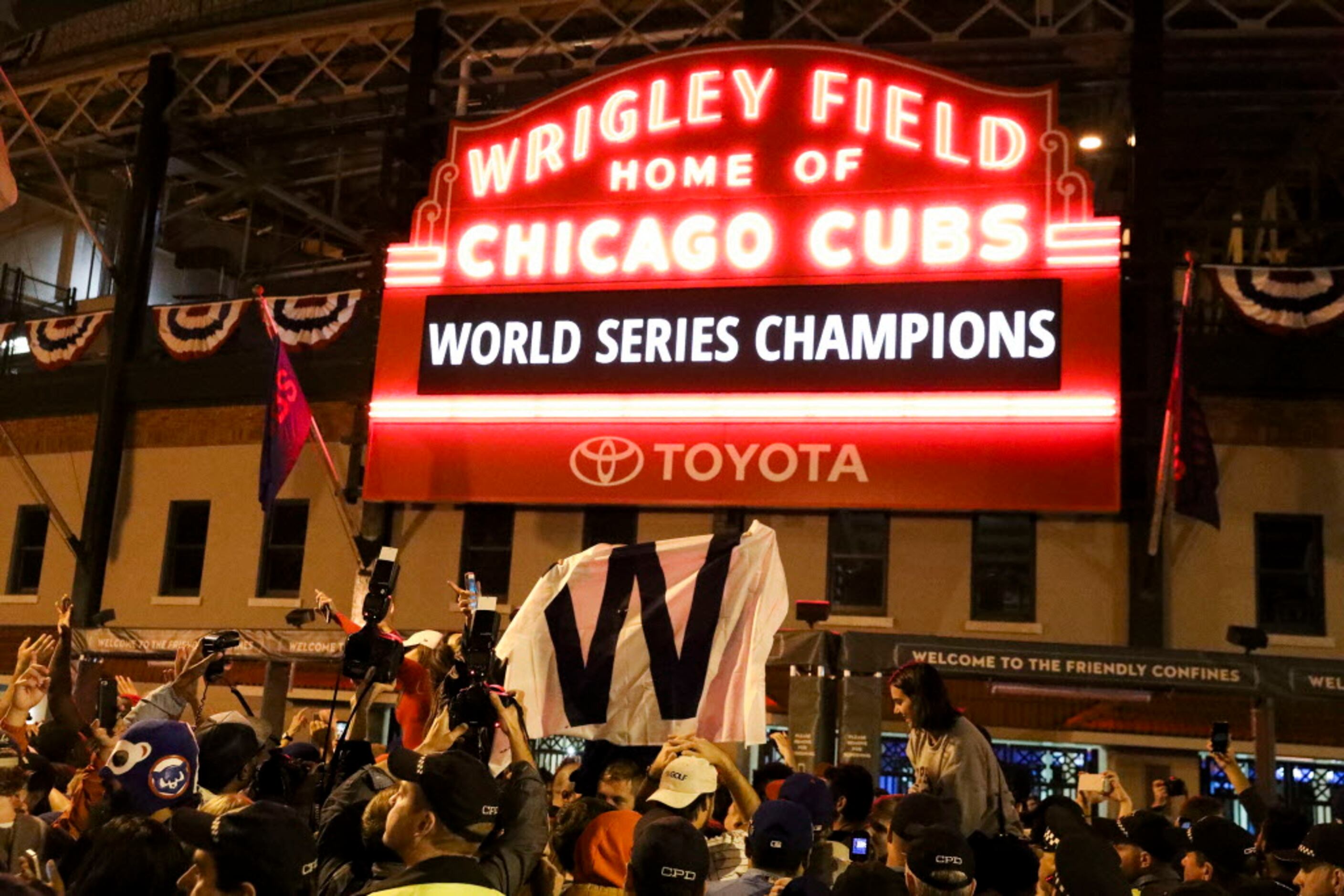 Cubs Win World Series 2016: Glass Case of Emotion