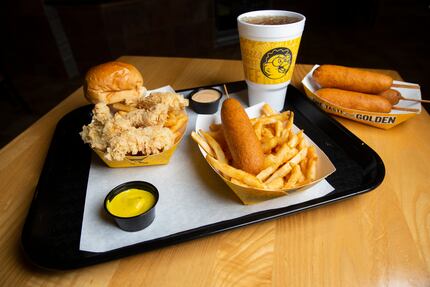 Golden Chick customers in North Texas will find Fletcher's corny dogs on the menu on...