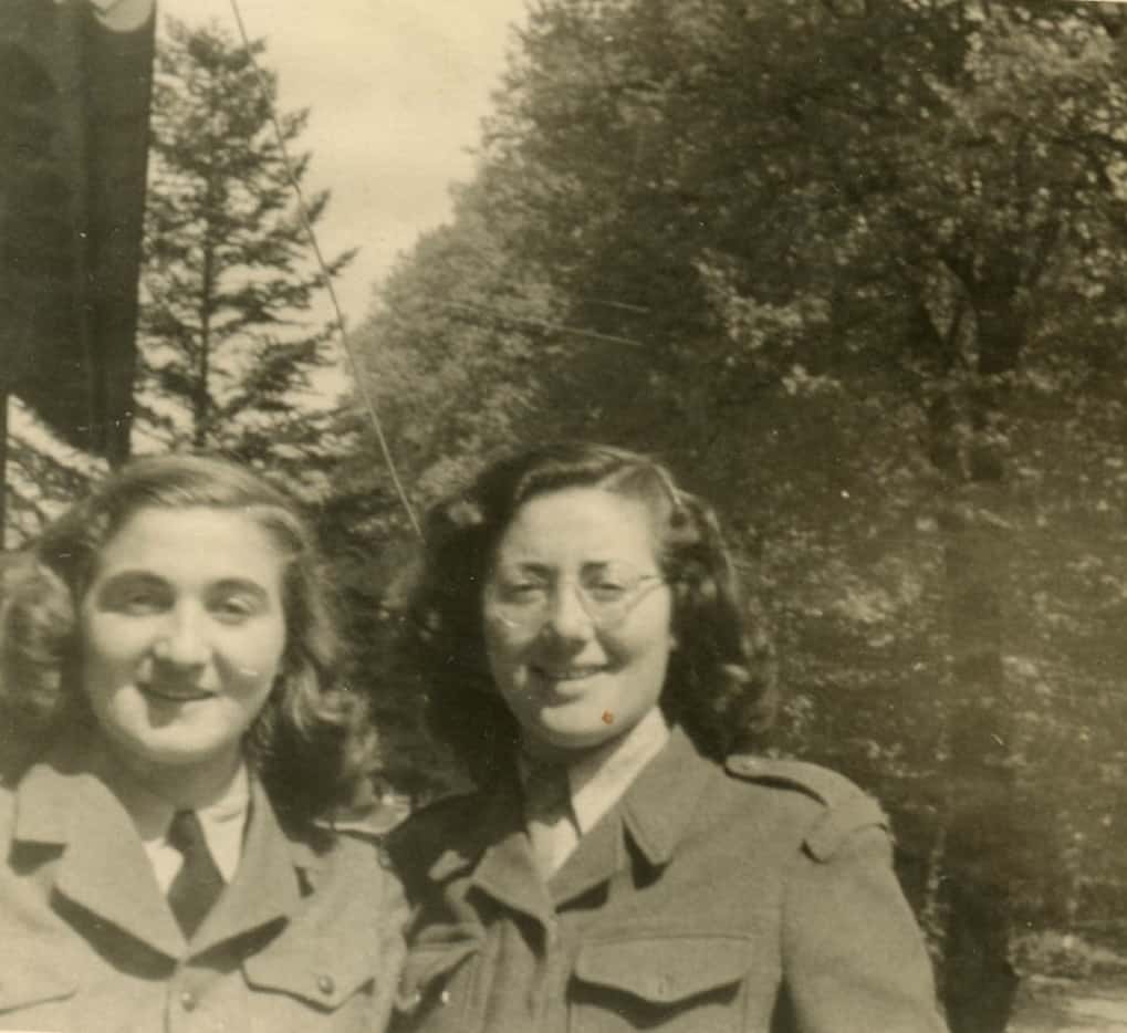 Lily Sternberg, Claire Sternberg and Magda Sternberg, after the war. The three sisters...