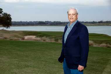 Maridoe Golf Club owner Albert Huddleston poses for a portrait at the Carrollton course on...