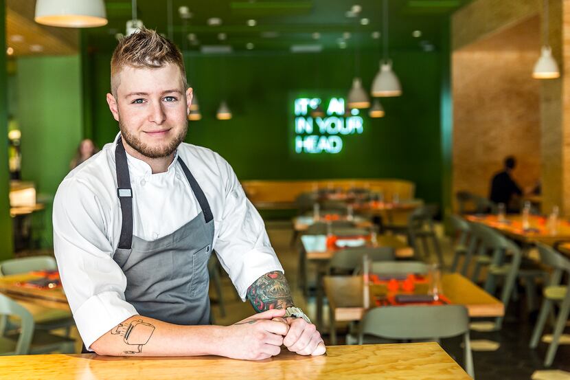 Mat Urban, 27, sous chef at Americano