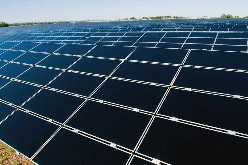  Solar power generation in Texas is projected to grow six-fold this year. (CPS Energy)