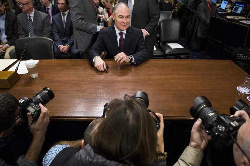 Oklahoma Attorney General Scott Pruitt appeared before a Senate committee on Wednesday....