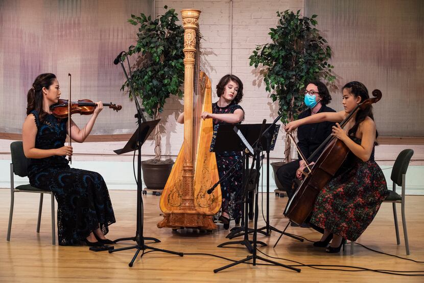 Presented by Fine Arts Chamber Players, violinist Julia Choi, harpist and artistic director...