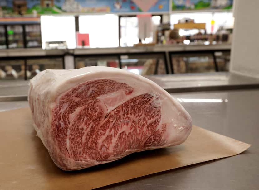 The Japanese Wagyu at Hirsch's Specialty Meats in Plano