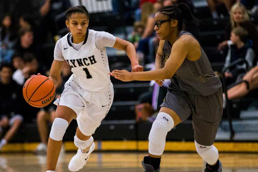 Bishop Lynch and five-star recruit Endyia Rogers (left) will host Plano Prestonwood...