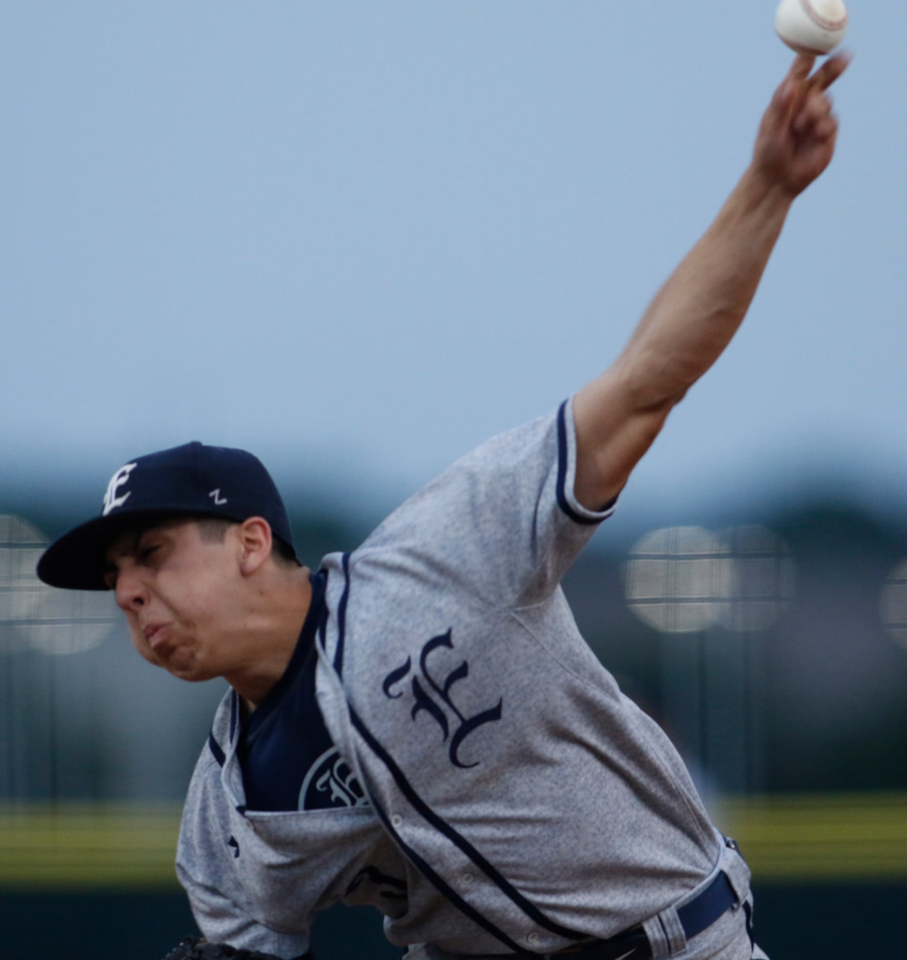 Northwest Eaton pitcher Jarod Seals (3) delivers a pitch to a Richland batter during the 2nd...