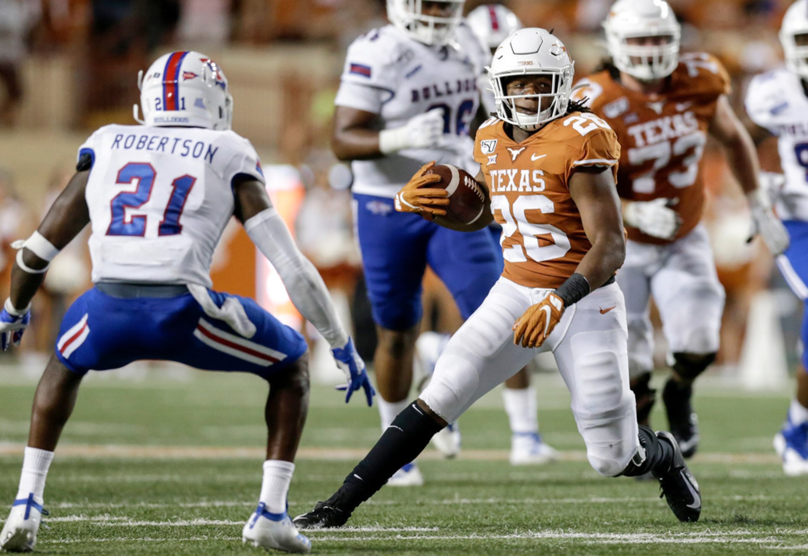 Why Tom Herman isn't ready to anoint Keaontay Ingram as Texas' top RB just  yet