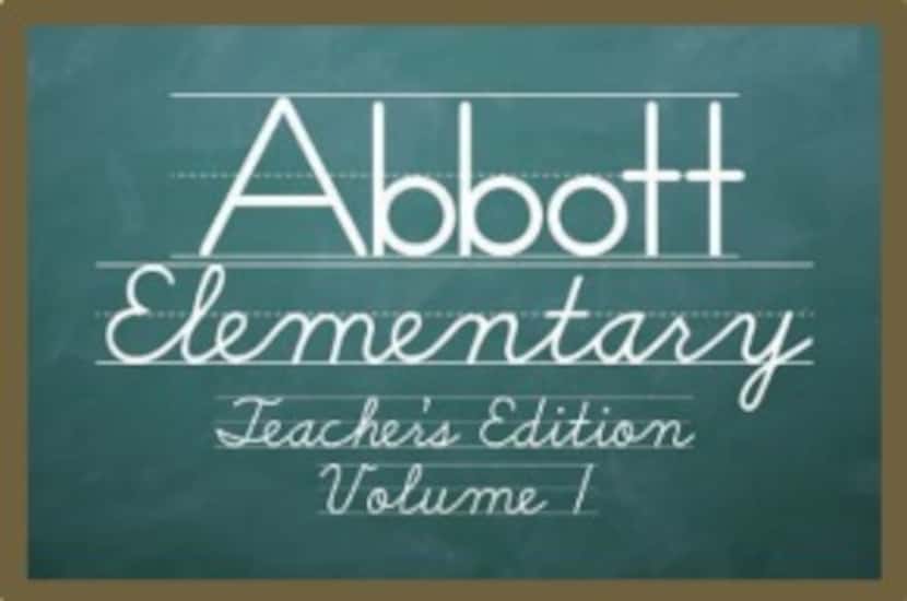 Tag logo and display sign for JCPenney's Abbott Elementary collection launched on Sept. 28,...