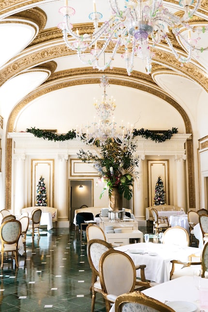 Holiday high tea at the French Room at the Adolphus is a popular annual affair - and it's...