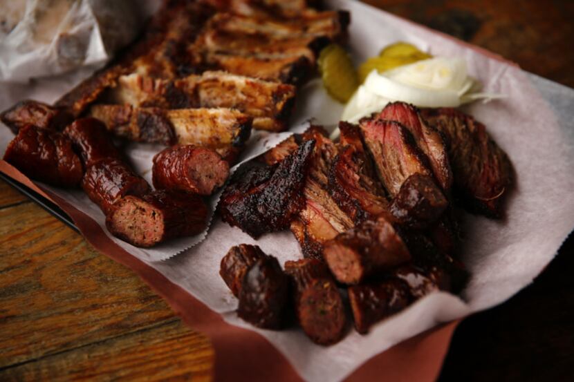 Texas BBQ Posse judges gave the brisket at Snow's BBQ a unanimous score of 10, the only...