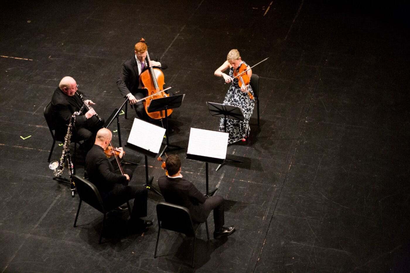 Members of the Dallas Symphony Orchestra perform The Dreams & Prayers of Isaac the Blind. 