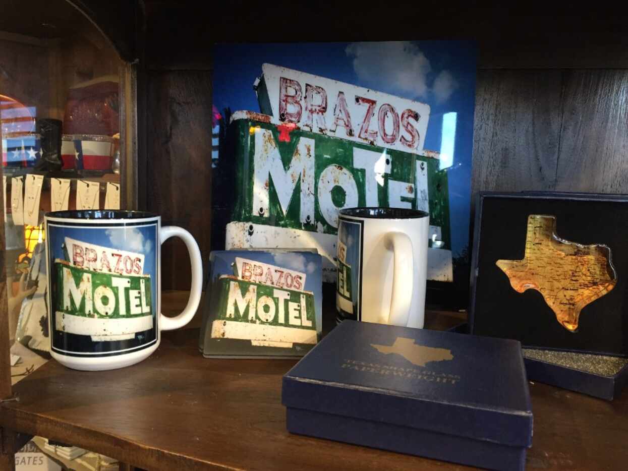 Granbury's town square shops includes Spell Bound, a place complete with gifts with myriad...
