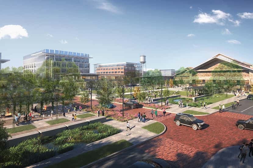 The 135-acre Farm development in Allen is planned for 1.6 million square feet of offices.