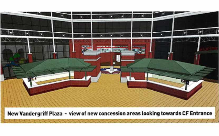 The upgrades for 2012 include a complete renovation of Vandergriff Plaza and much of the...