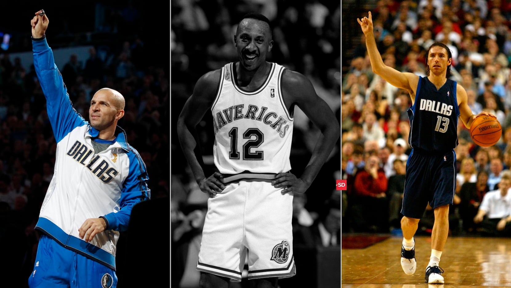 90s Jason Kidd Dallas Mavericks NBA Basketball Jersey Vintage 