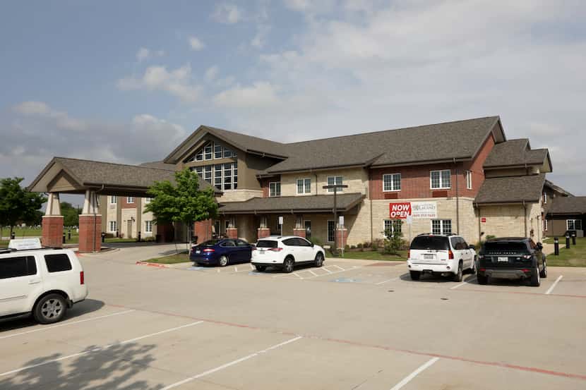 The Oxford Grand Assisted Living center in McKinney, TX, on Apr. 22, 2020. (Jason...