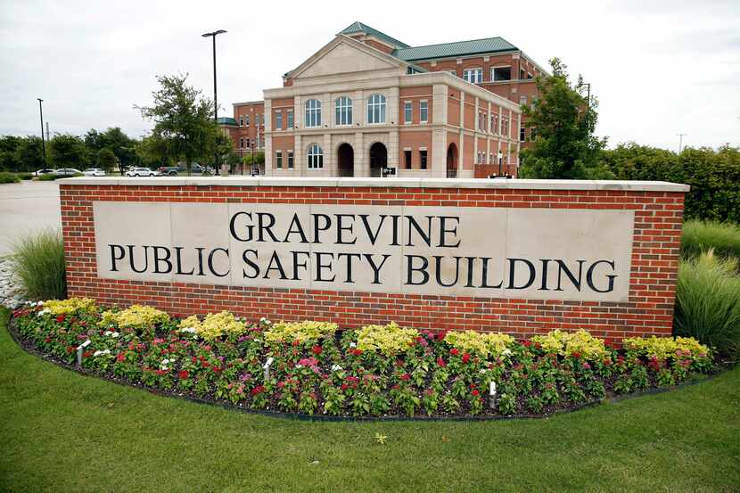 An exterior view of the Grapevine Public Safety Building in Grapevine, Texas, Tuesday, June...