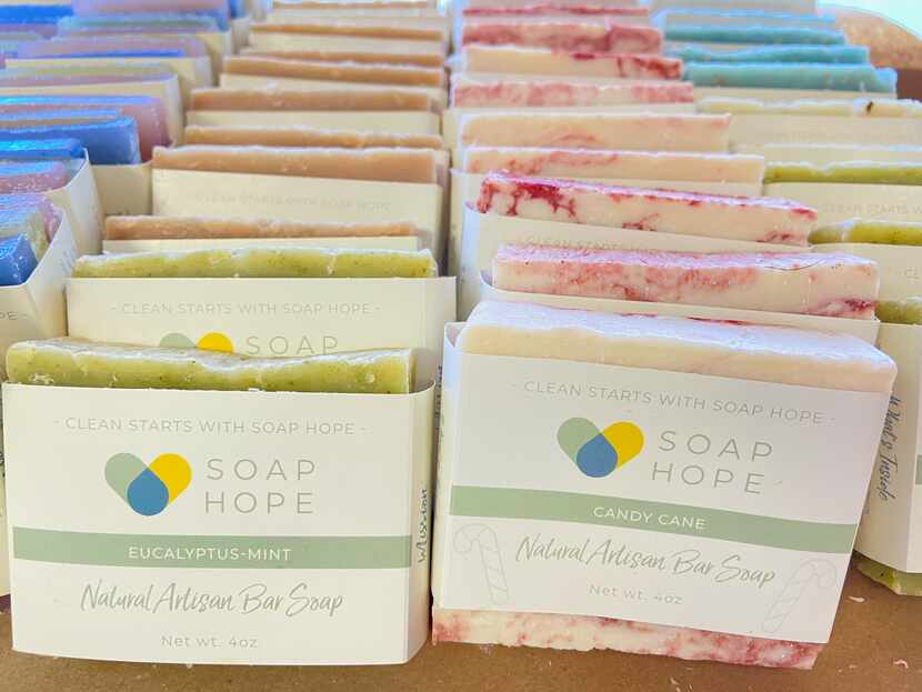 Soap Hope, a for-profit Plano business operated by nonprofit My Possibilities, hires...