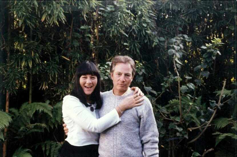 An undated handout photo of Robert Durst with Susan Berman, a friend who was killed in...