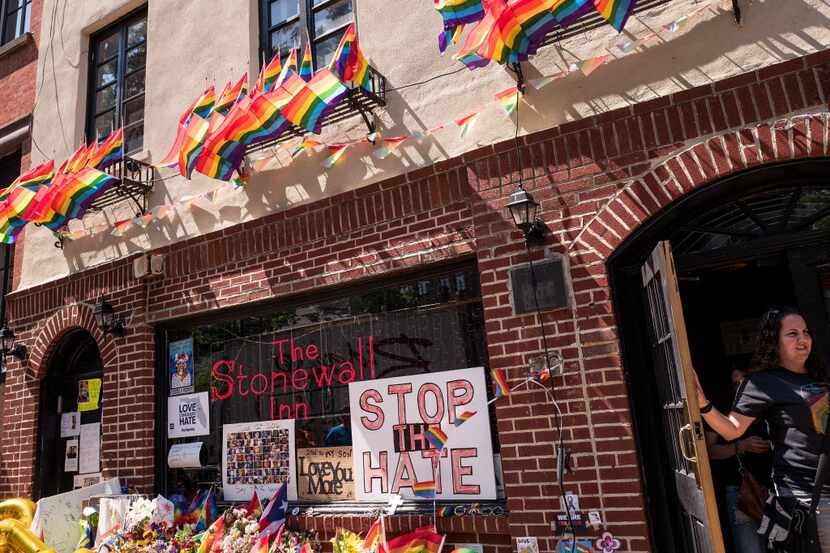 The Stonewall Inn in New York and about 7 acres surrounding it have been designated by...