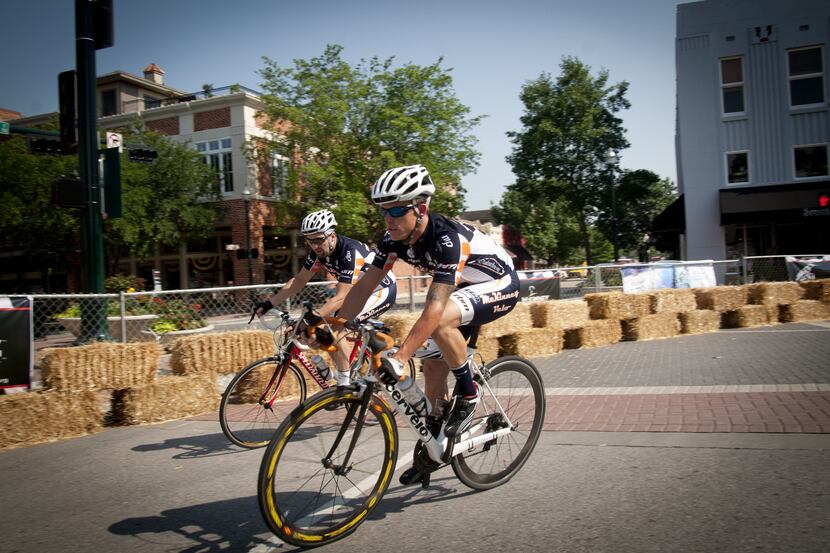 Amateur and professional-level cyclists will race the downtown course from 4 to 11 p.m....