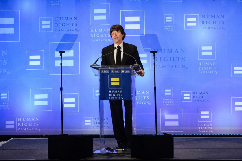 Ken Burns attends the Human Rights Campaign Greater New York Gala at Waldorf Astoria Hotel...