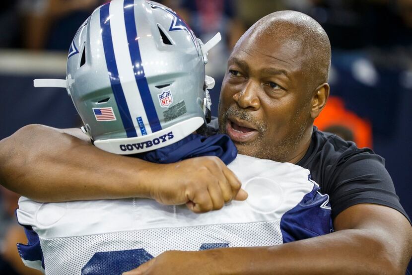 Landis says he was inspired by former Cowboy Charles Haley's book and how he dealt with his...
