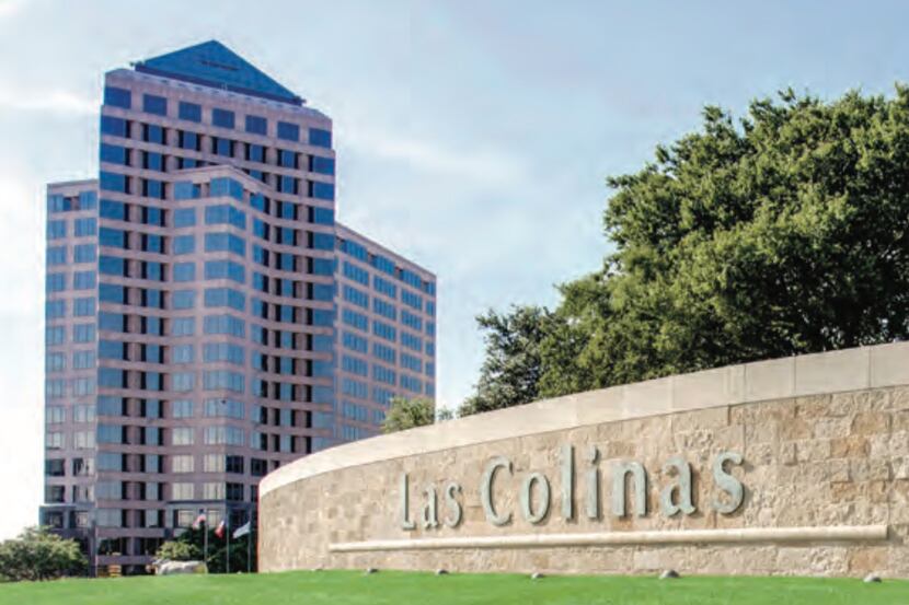 The Summit at Las Colinas tower is owned by Gemini Rosemont Commercial Real Estate.