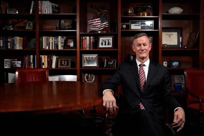 UT System Chancellor William McRaven plans to retire at the end of the academic year.