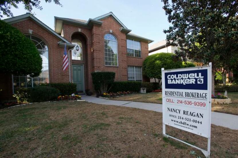
A home awaits a buyer in Far North Dallas, which typified the last six months of rising...