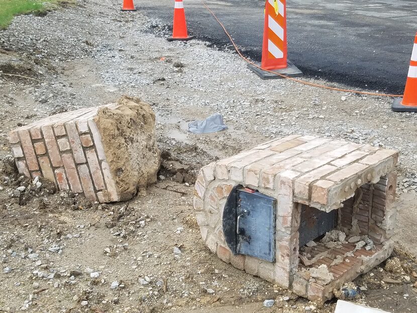 A curbside mailbox along Crystal Mountain  Drive in Richardson remained unuseable two weeks...