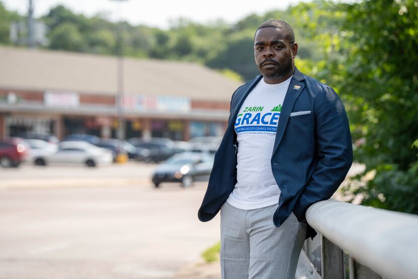 District 3 Candidate Zarin Gracey in Dallas, Texas on Friday June 2, 2023.