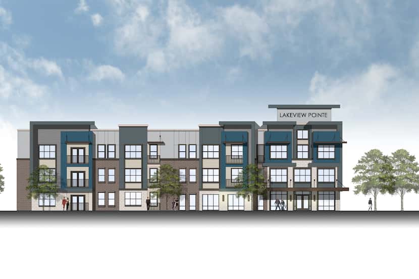 The Lakeview Pointe apartments will be built off I 30.