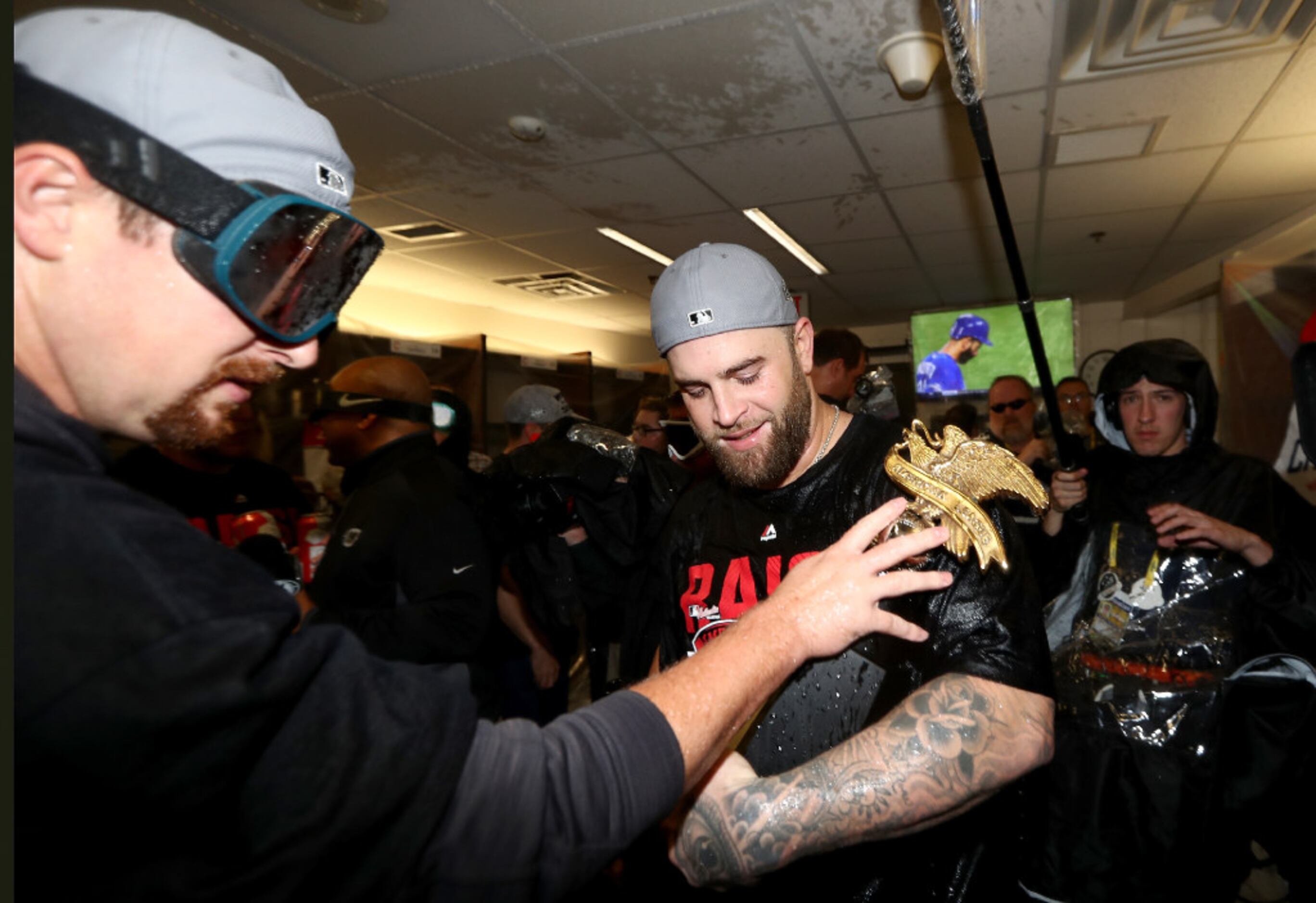 Mike Napoli is thriving as he returns to Texas