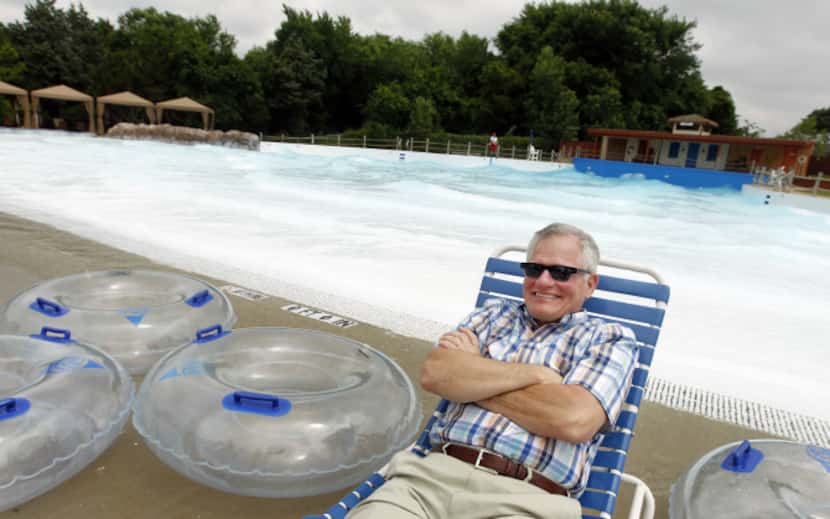 David Busch, owner of Hawaiian Falls Waterparks, lives for the summer. Since the first park...